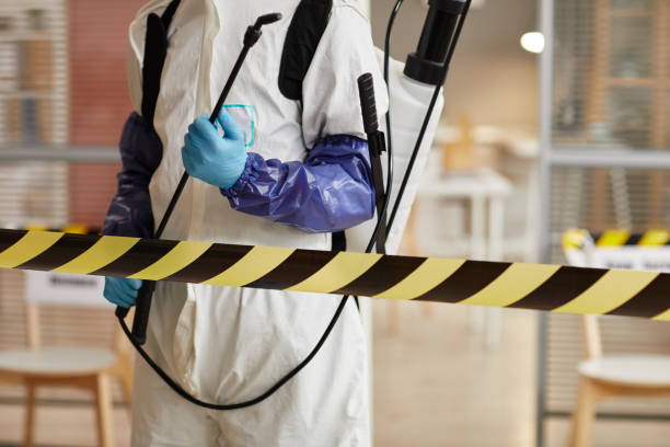 Professional Blood Cleanup technician working in Brentwood, MD